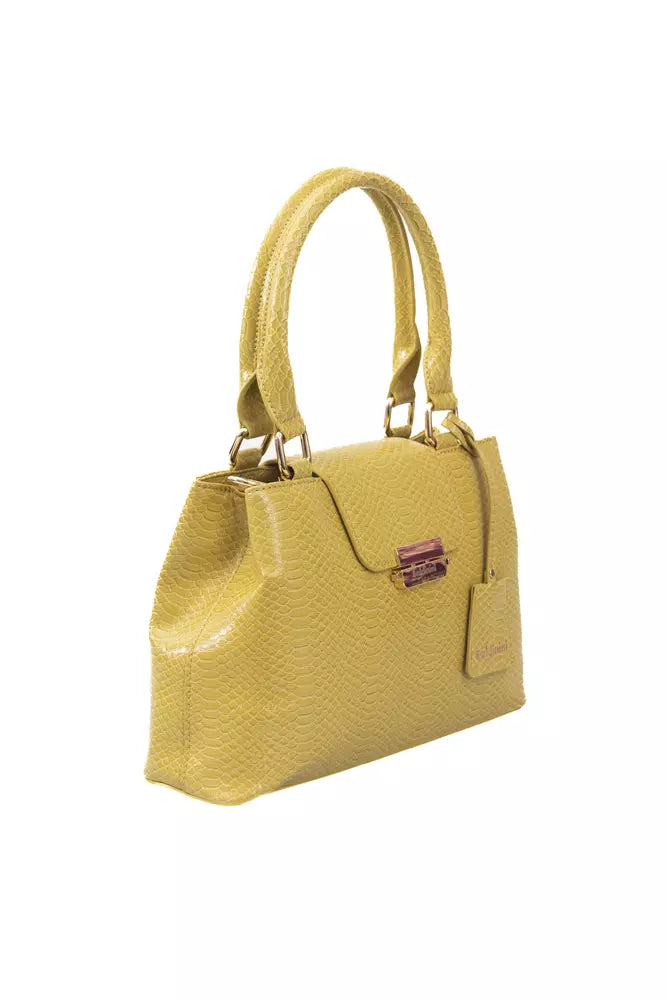 Baldinini Trend Yellow Polyurethane Women's Shoulder Bag