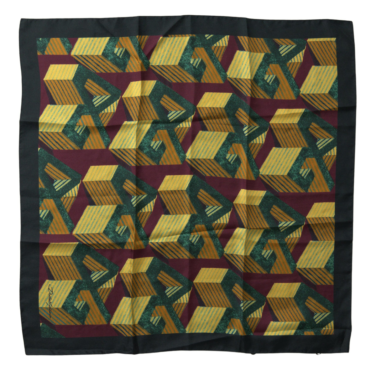 Dolce &amp; Gabbana Elegant Multicolor Silk Scarf for Men