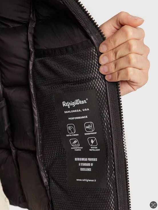 Refrigiwear Elegant açık mor şişme ceket