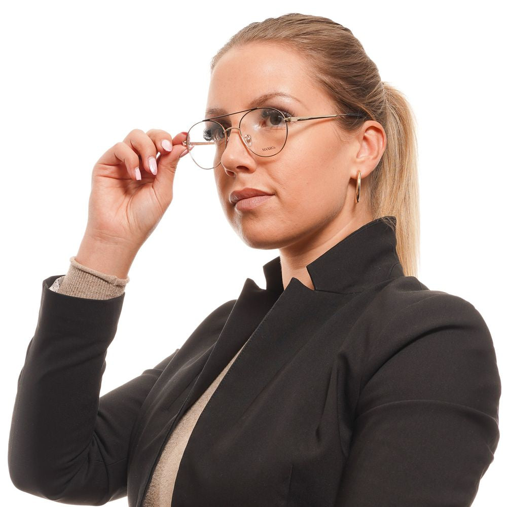 Max & Co Goldene Metallbrille (Gestelle)