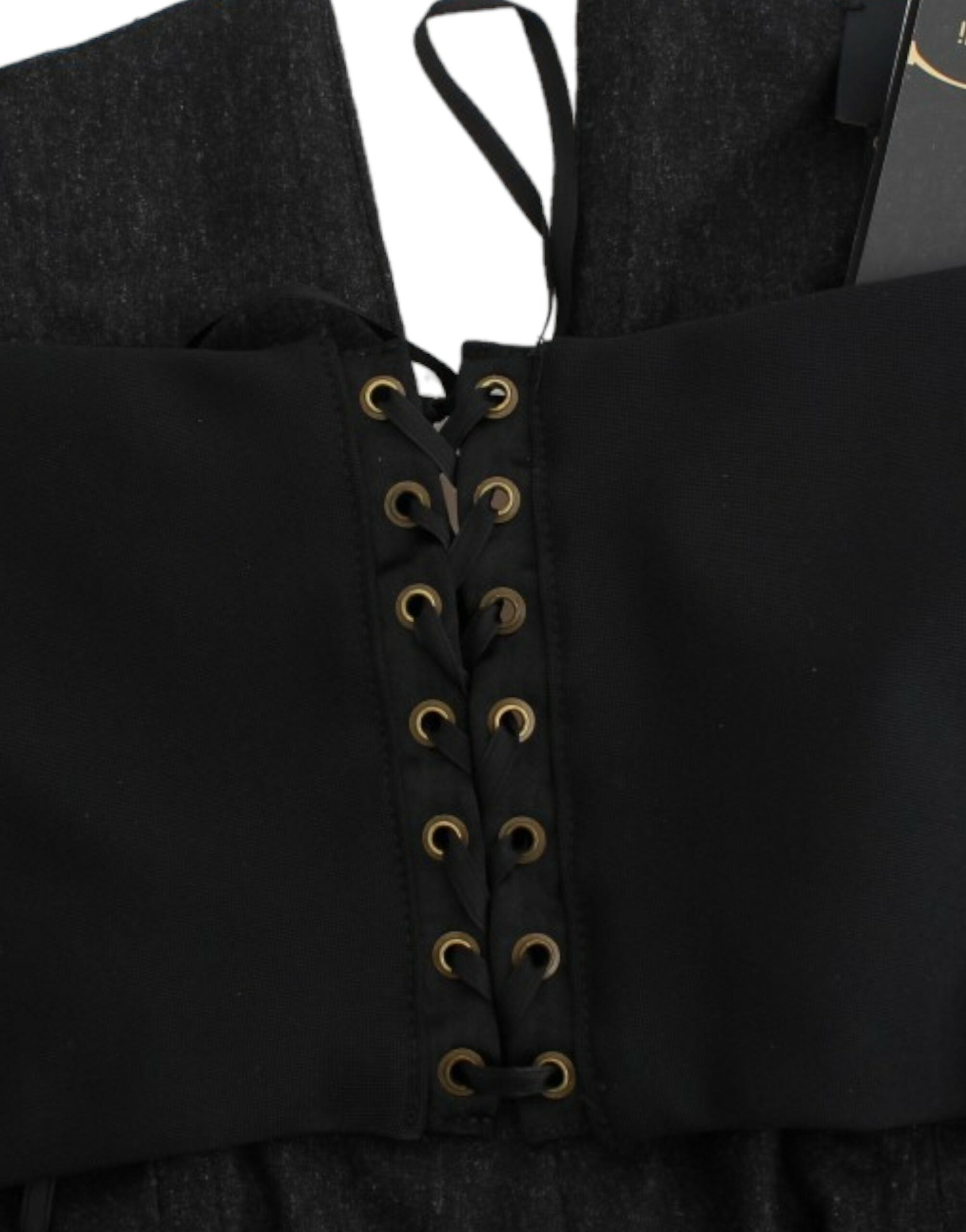 Cavalli grey strapless dress