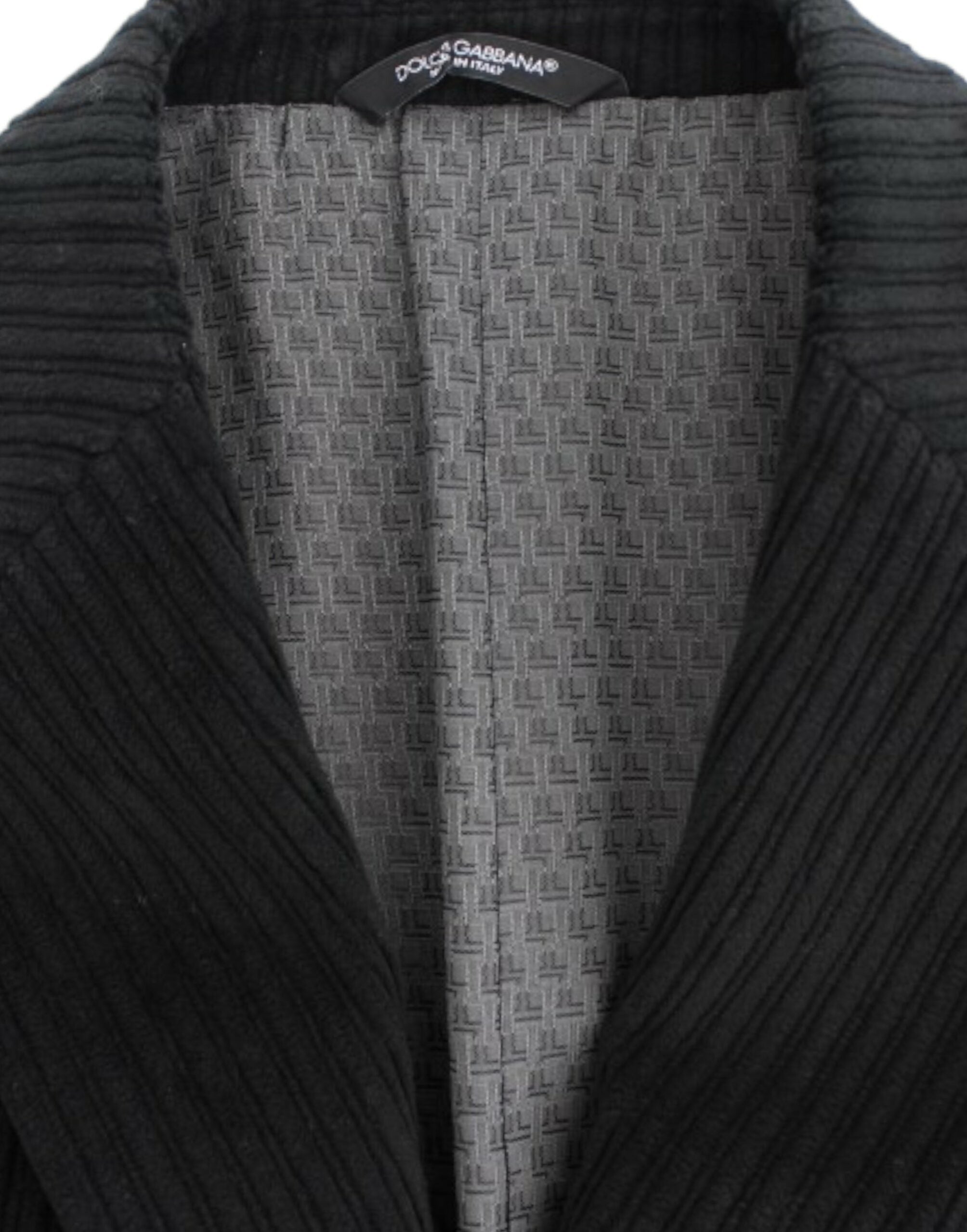 Dolce & Gabbana Schwarzer Manchester MARTINI Blazer