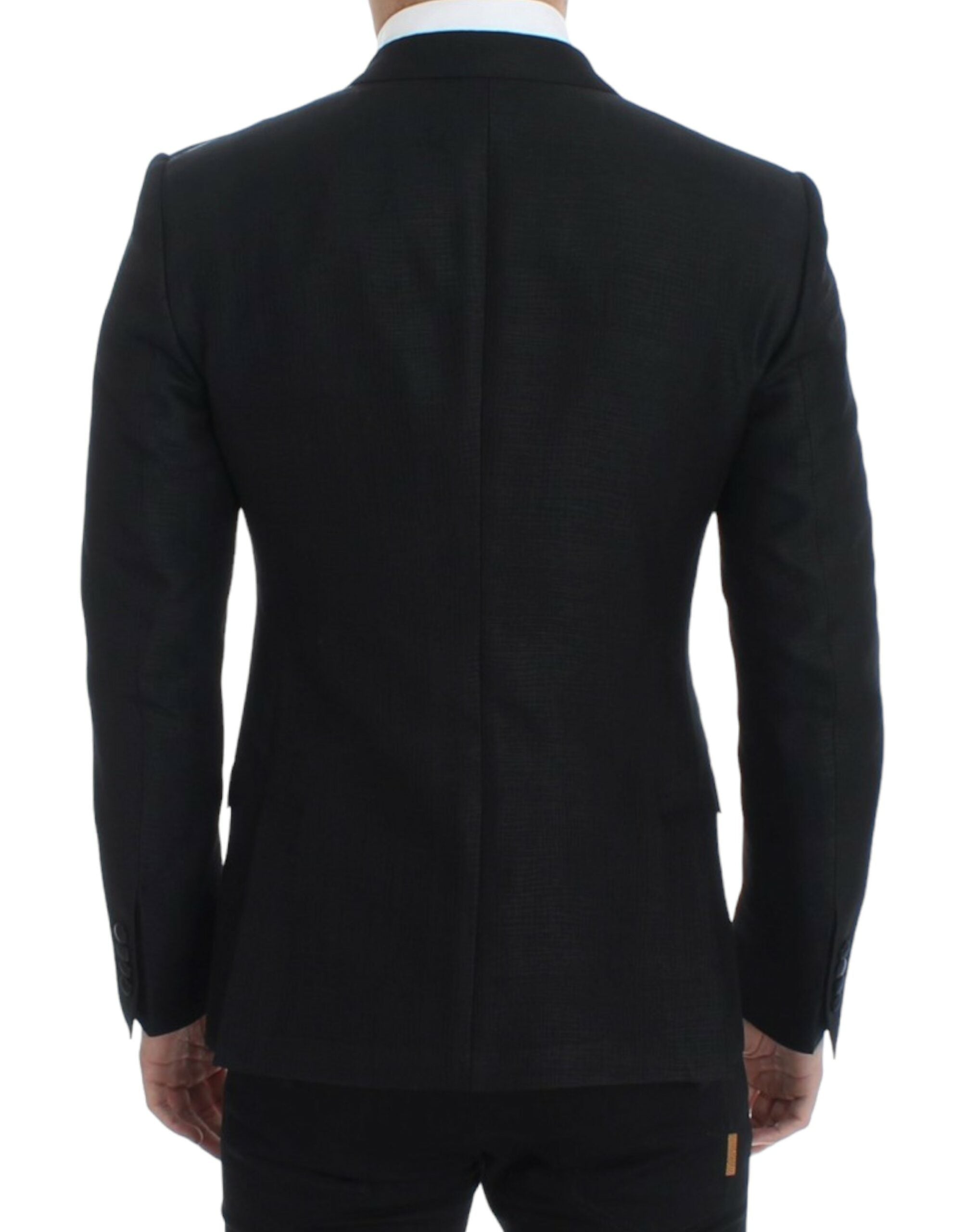 Dolce & Gabbana Schmaler schwarzer Wollblazer von MARTINI