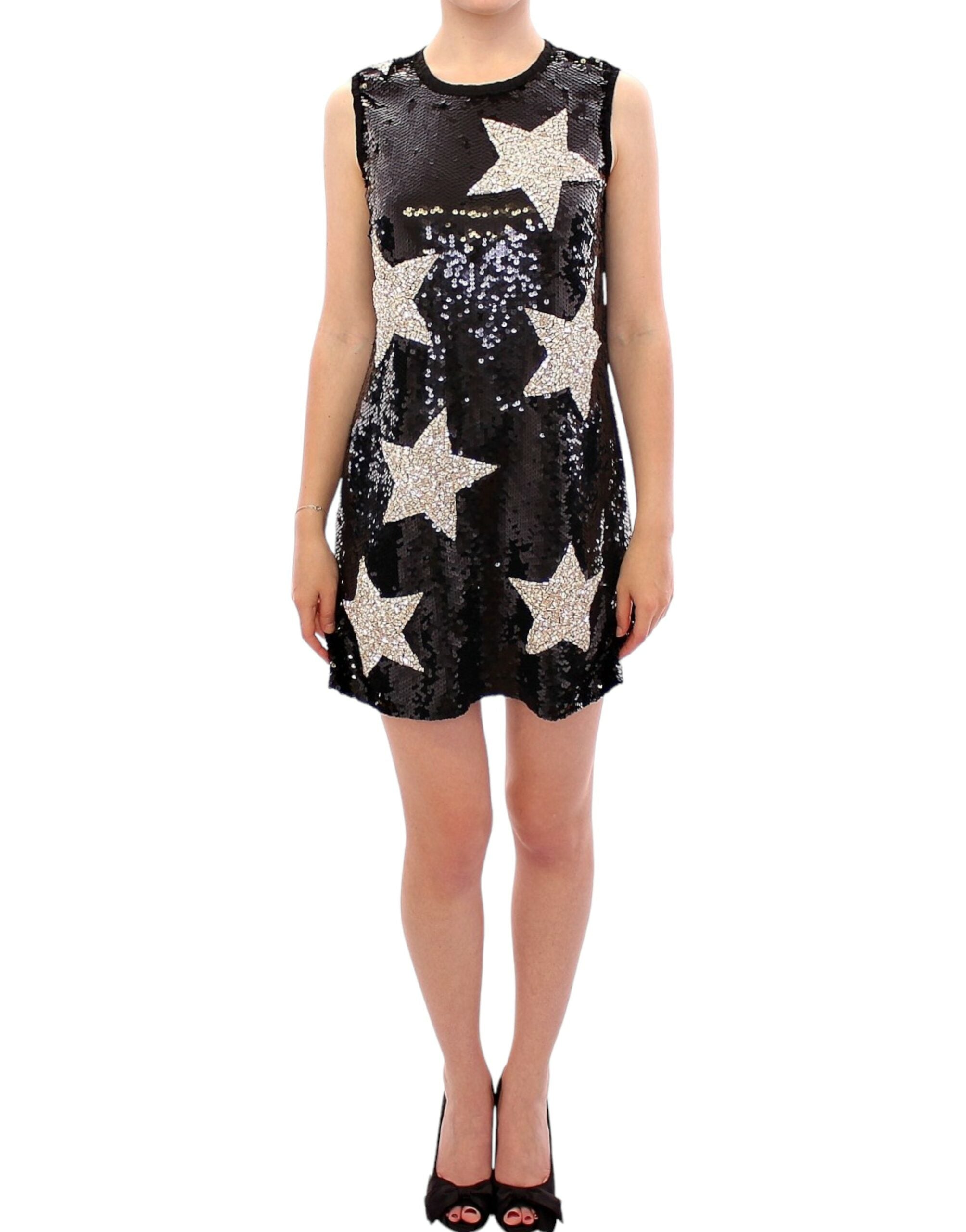 Dolce &amp; Gabbana Swarovski star sequin mini dress