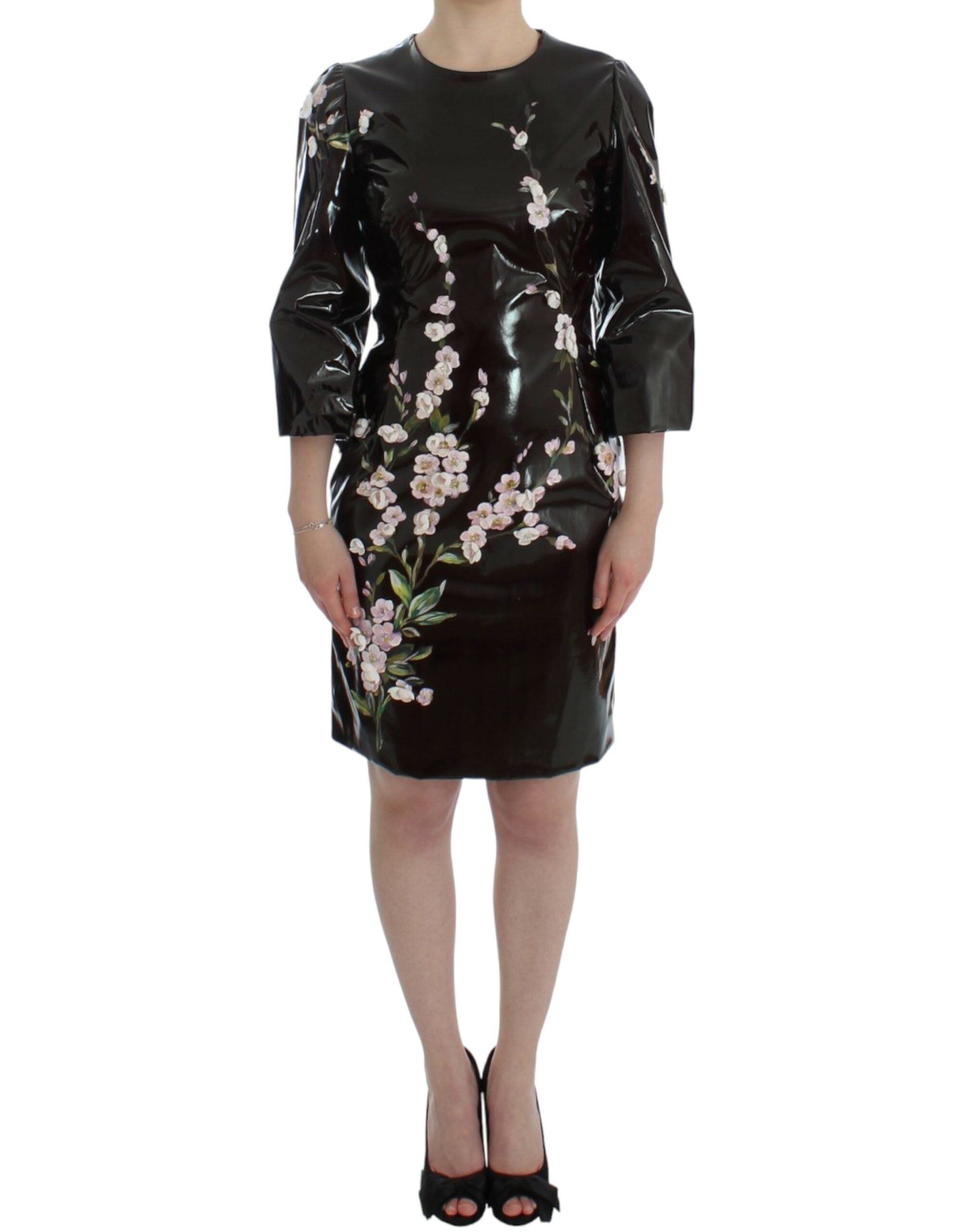 Dolce &amp; Gabbana Elegant floral sheath dress cocktail dress