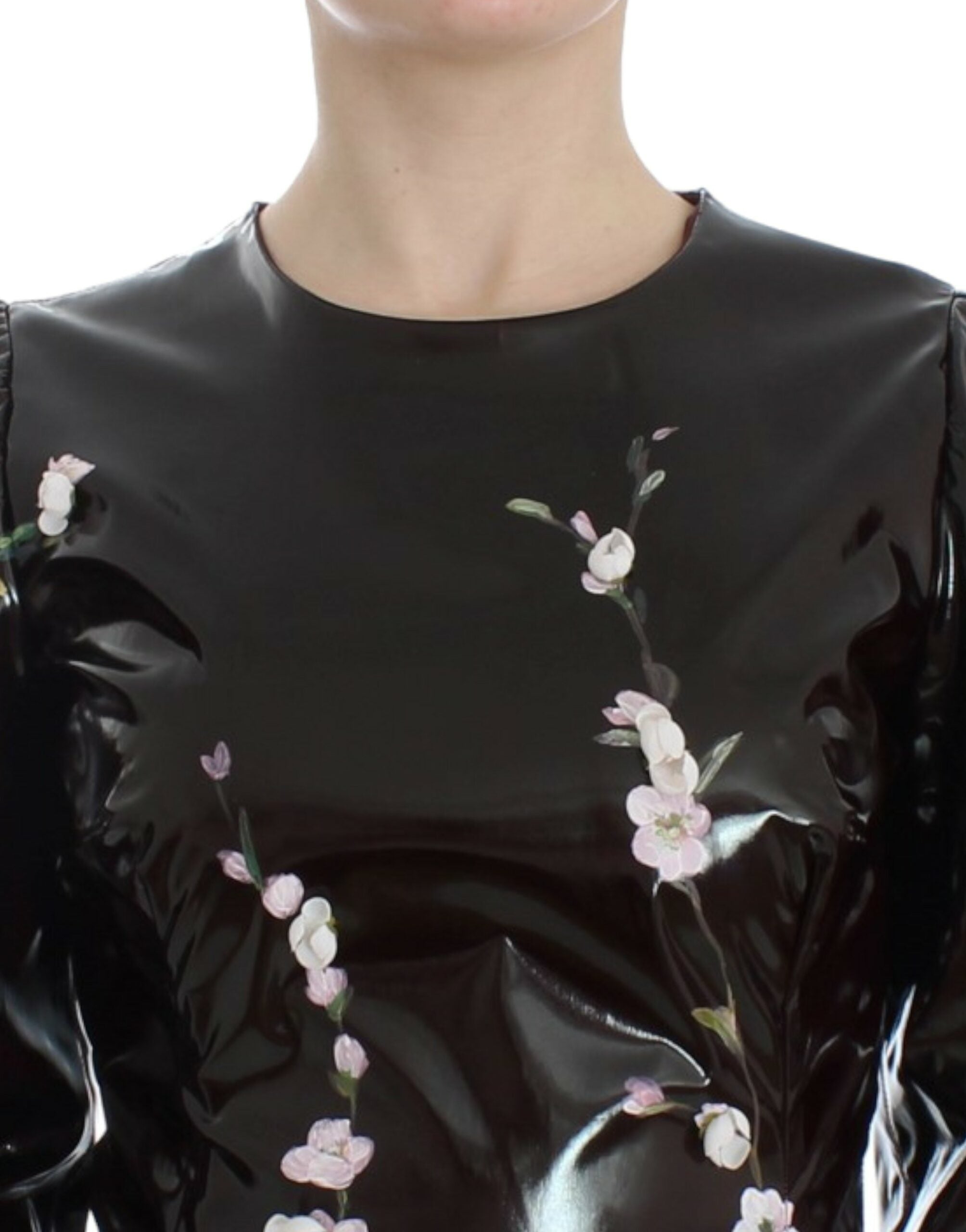Dolce &amp; Gabbana Elegant floral sheath dress cocktail dress