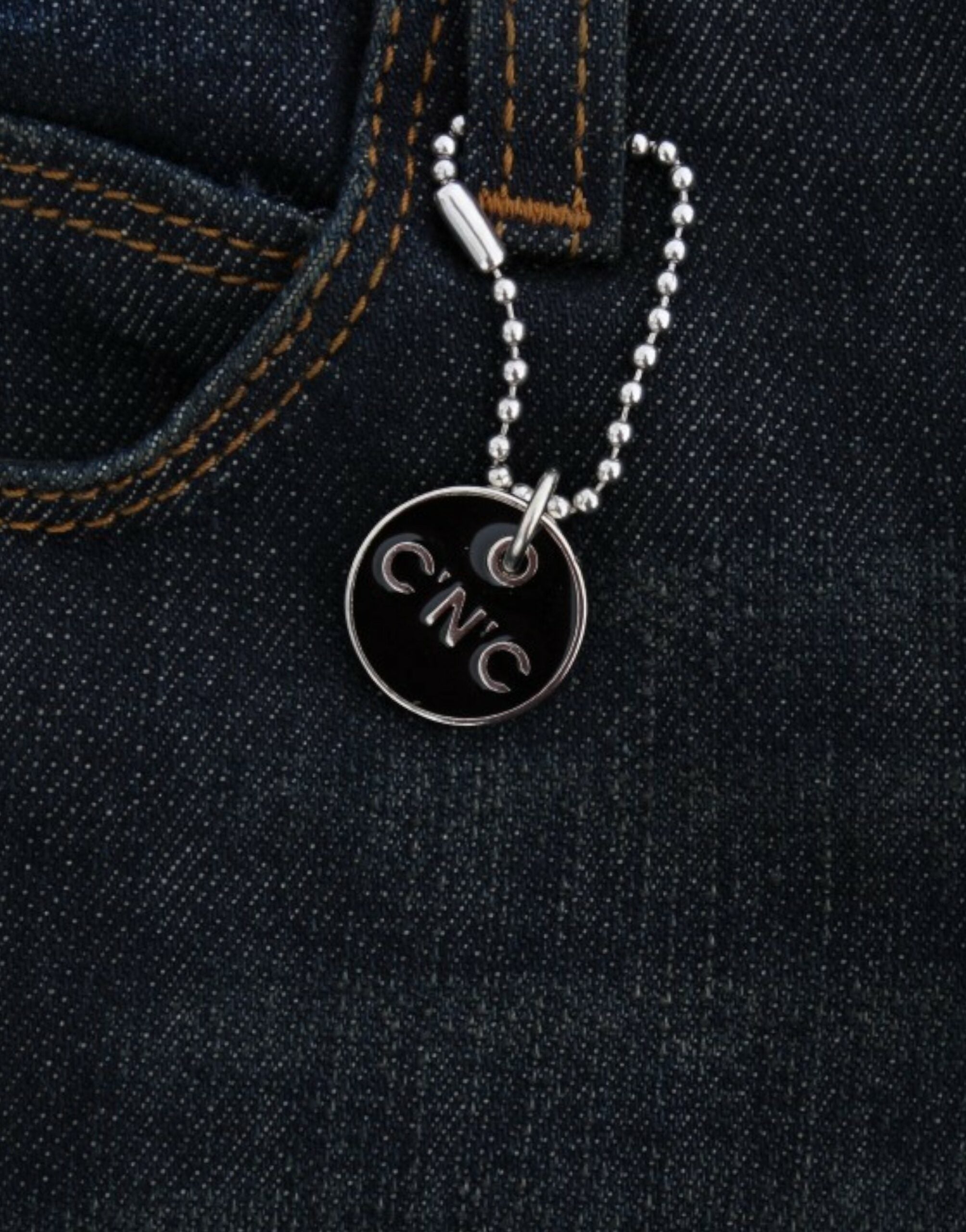 Costume National Blaue Slim Fit Jeans