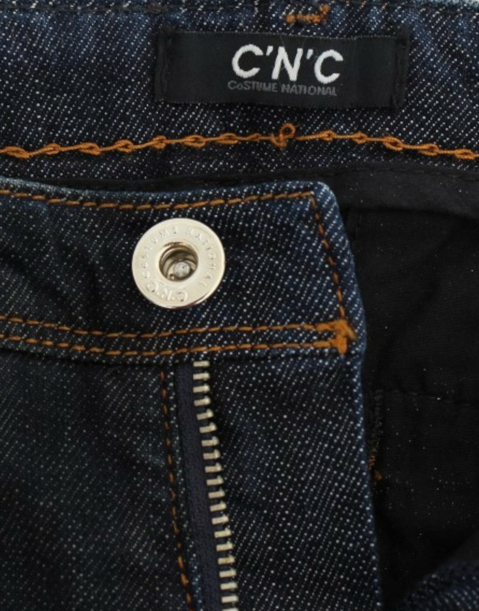 Costume National Blaue Slim Fit Jeans