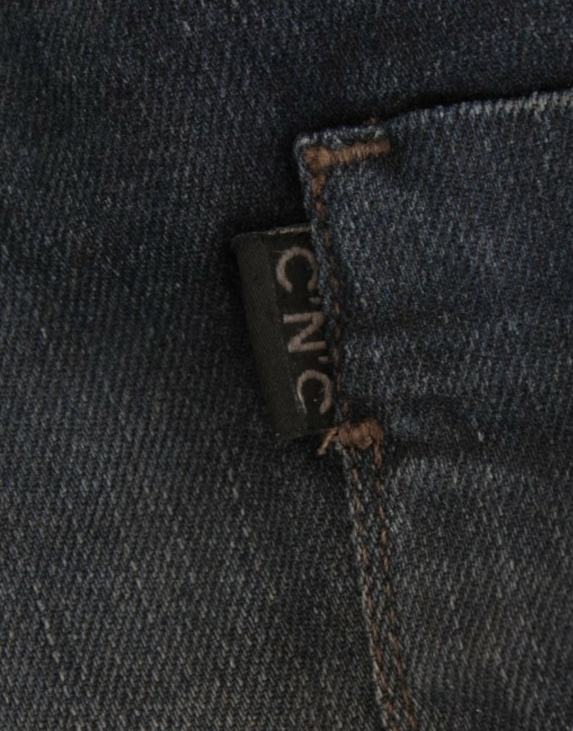 Costume National Blaue Jeans mit dünnem Bein