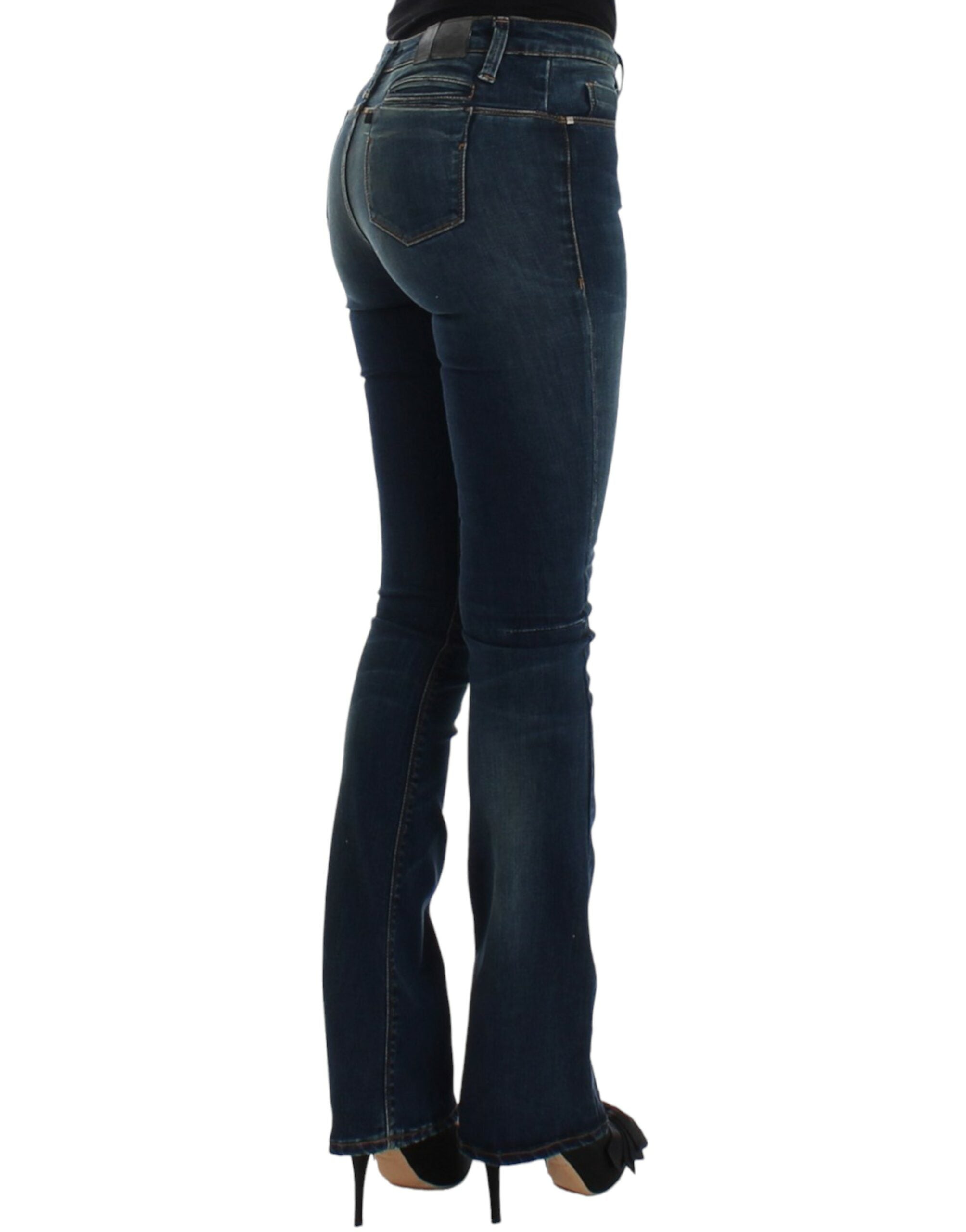 Costume National Blaue Jeans mit geradem Bein