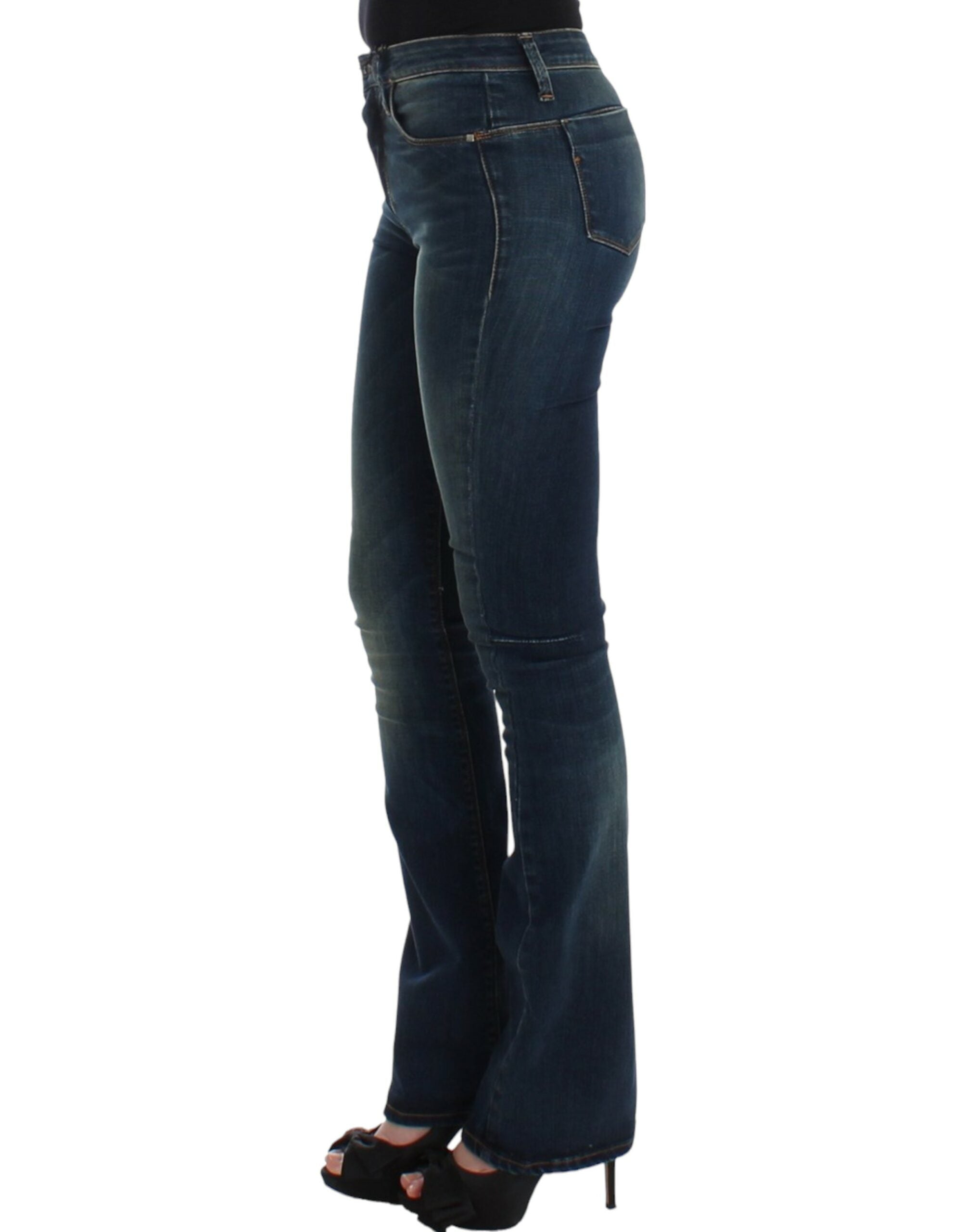Costume National Blaue Jeans mit geradem Bein