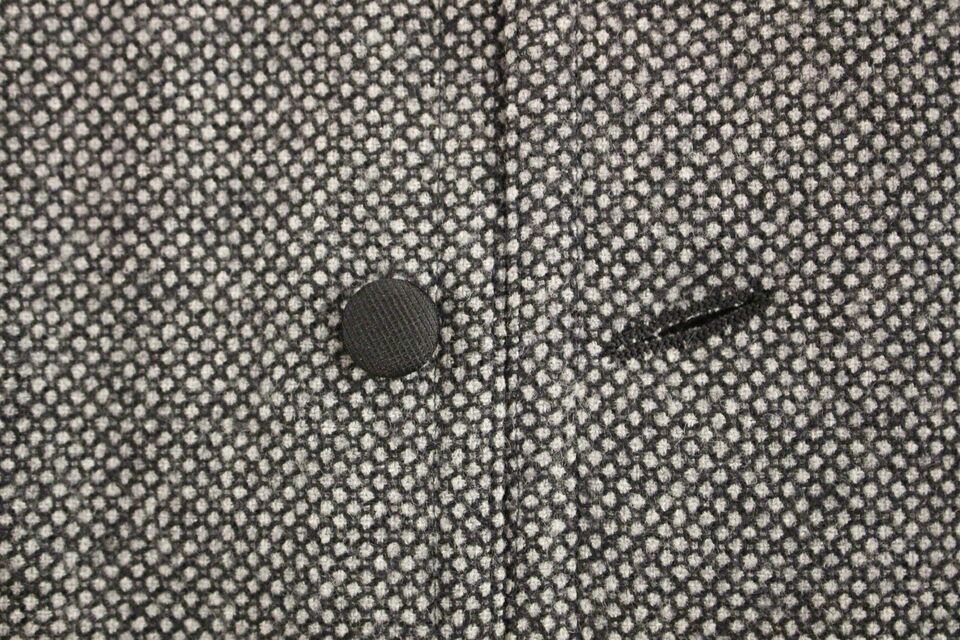 Dolce &amp; Gabbana Gray Cotton Blend Logo Vest Gilet Vest