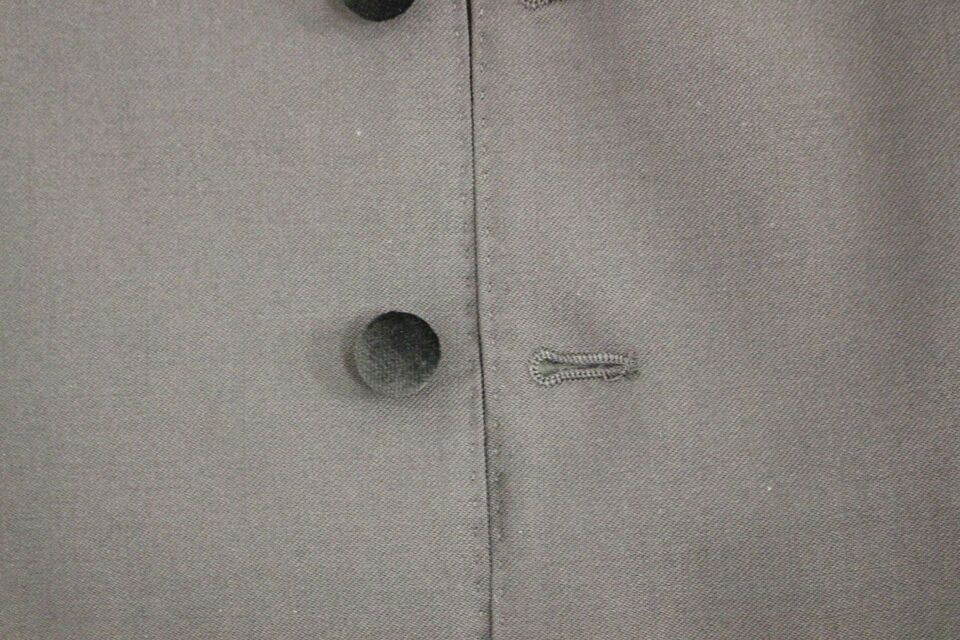 Dolce &amp; Gabbana Black Wool Formal Dress Vest Gilet Waistcoat