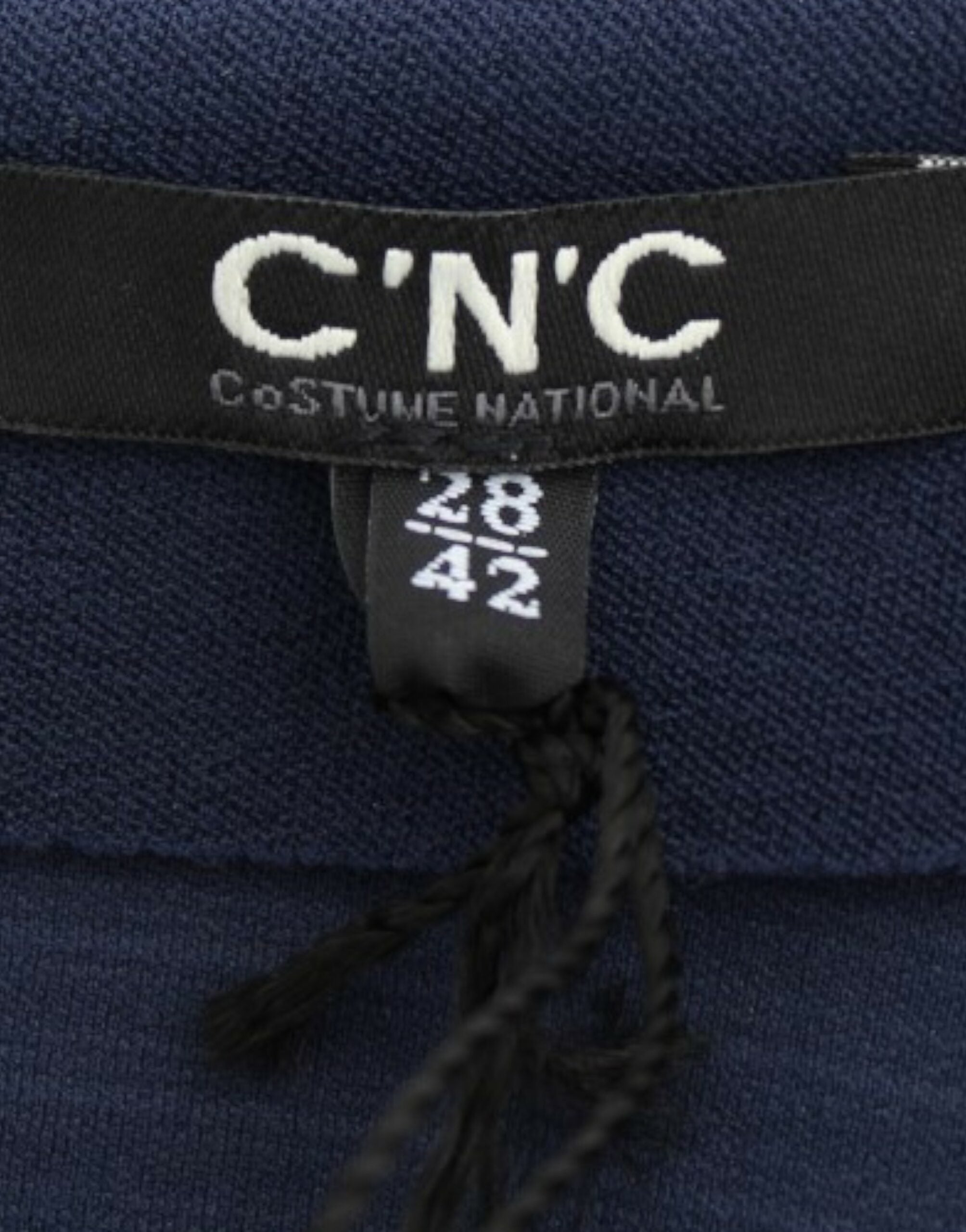 Costume National Blauer Nylonminirock