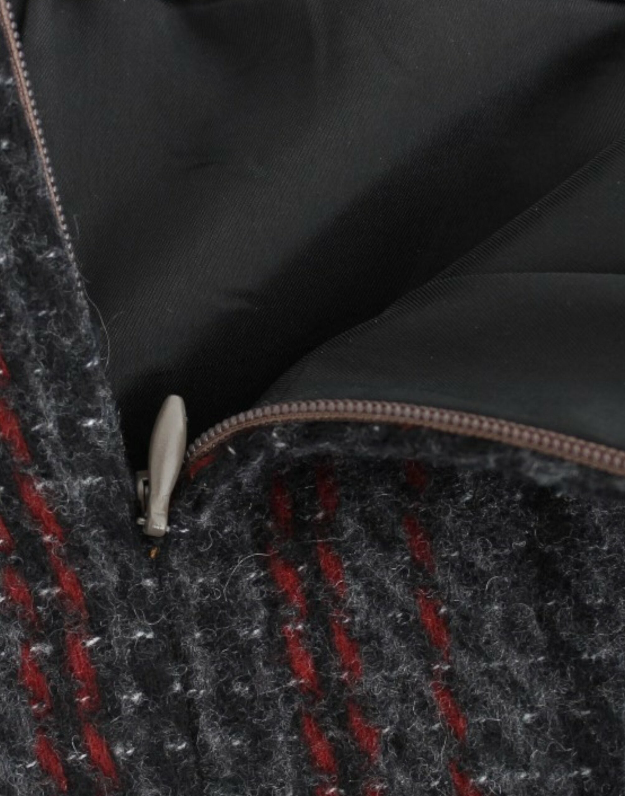 Costume National Grauer Wollminirock