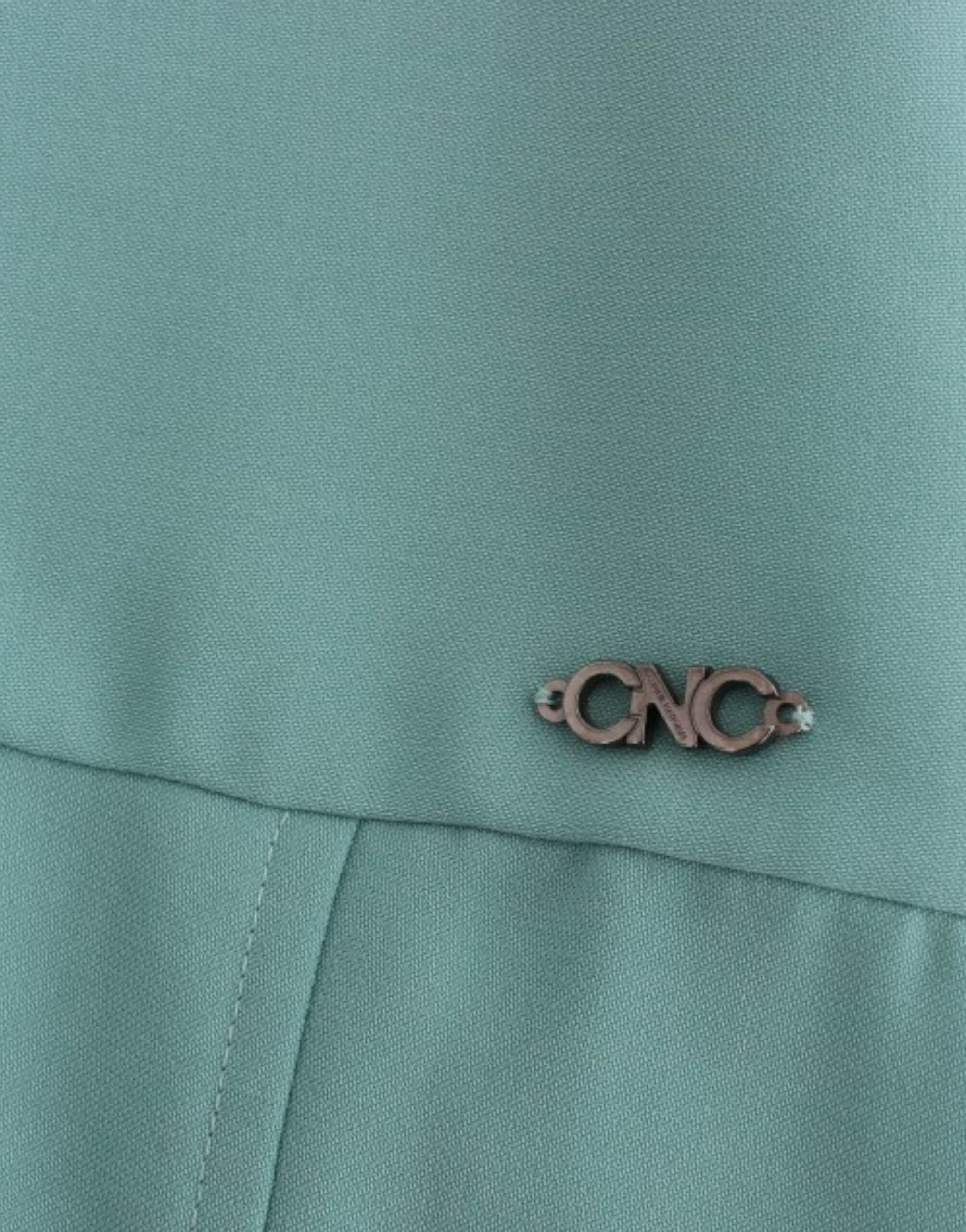 Costume National Green 3/4 Sleeve Shift Dress