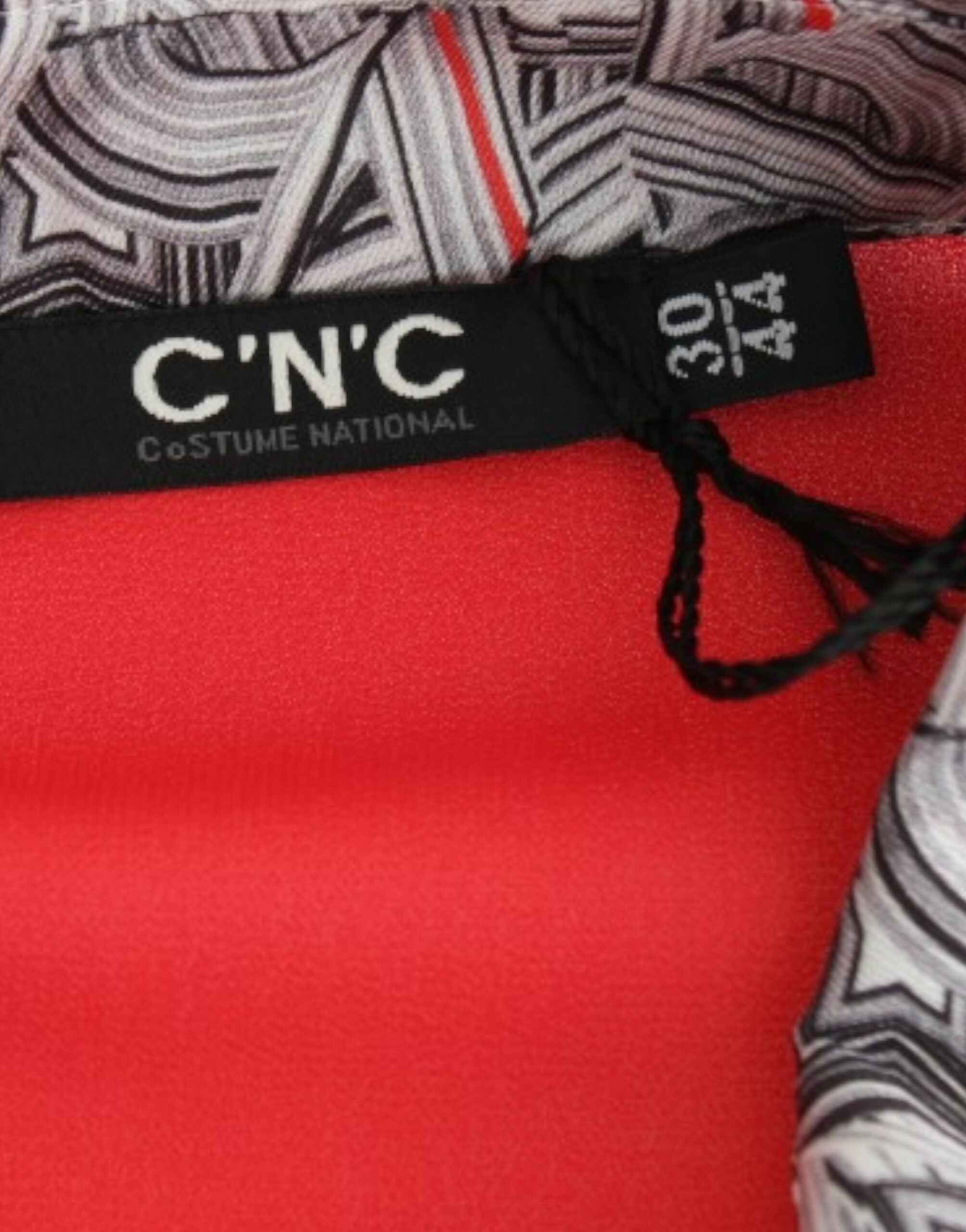 Costume National White shirt dress with asymmetrical hem