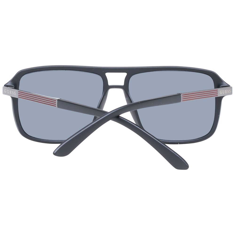 Guess Schwarze Kunststoff-Sonnenbrille