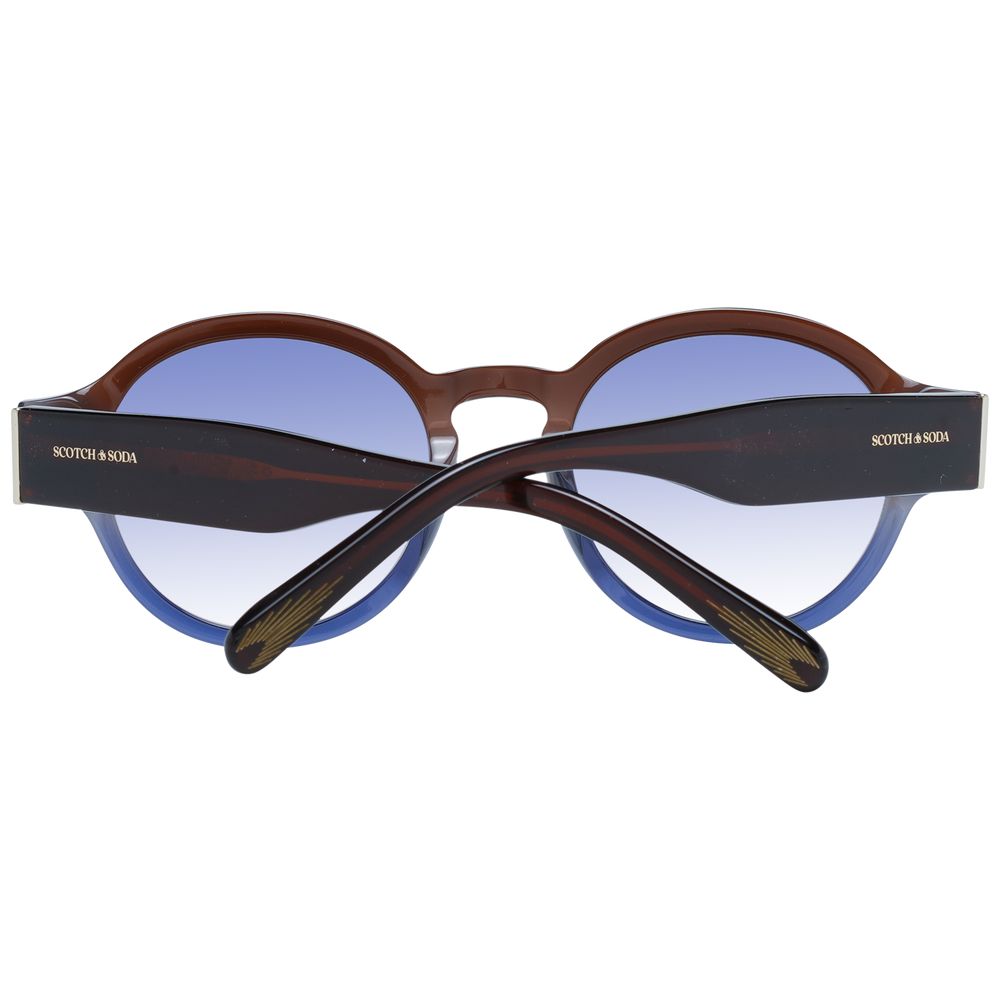Scotch & Soda Braune Acetat-Sonnenbrille