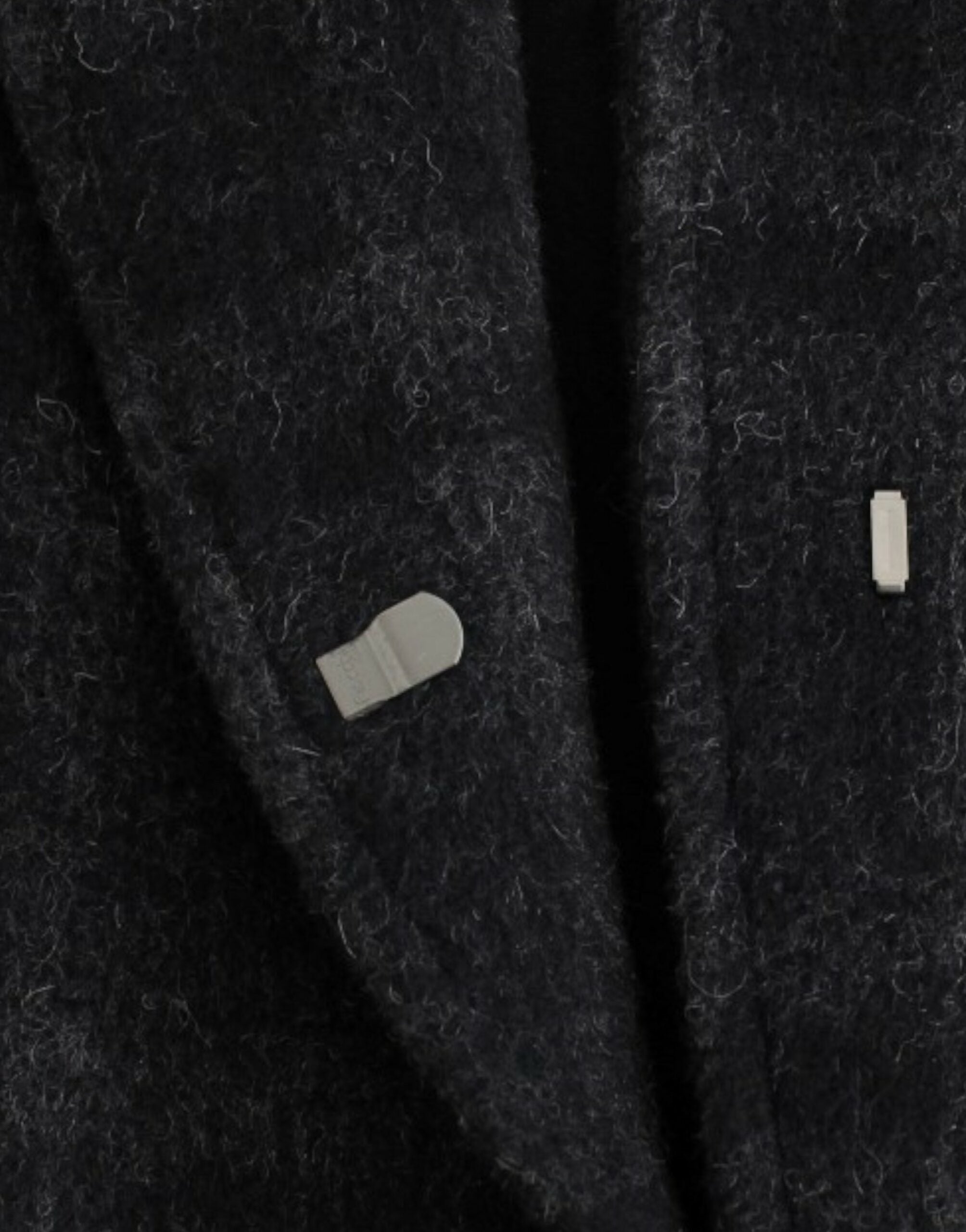 Costume National Grauer karierter Minirock