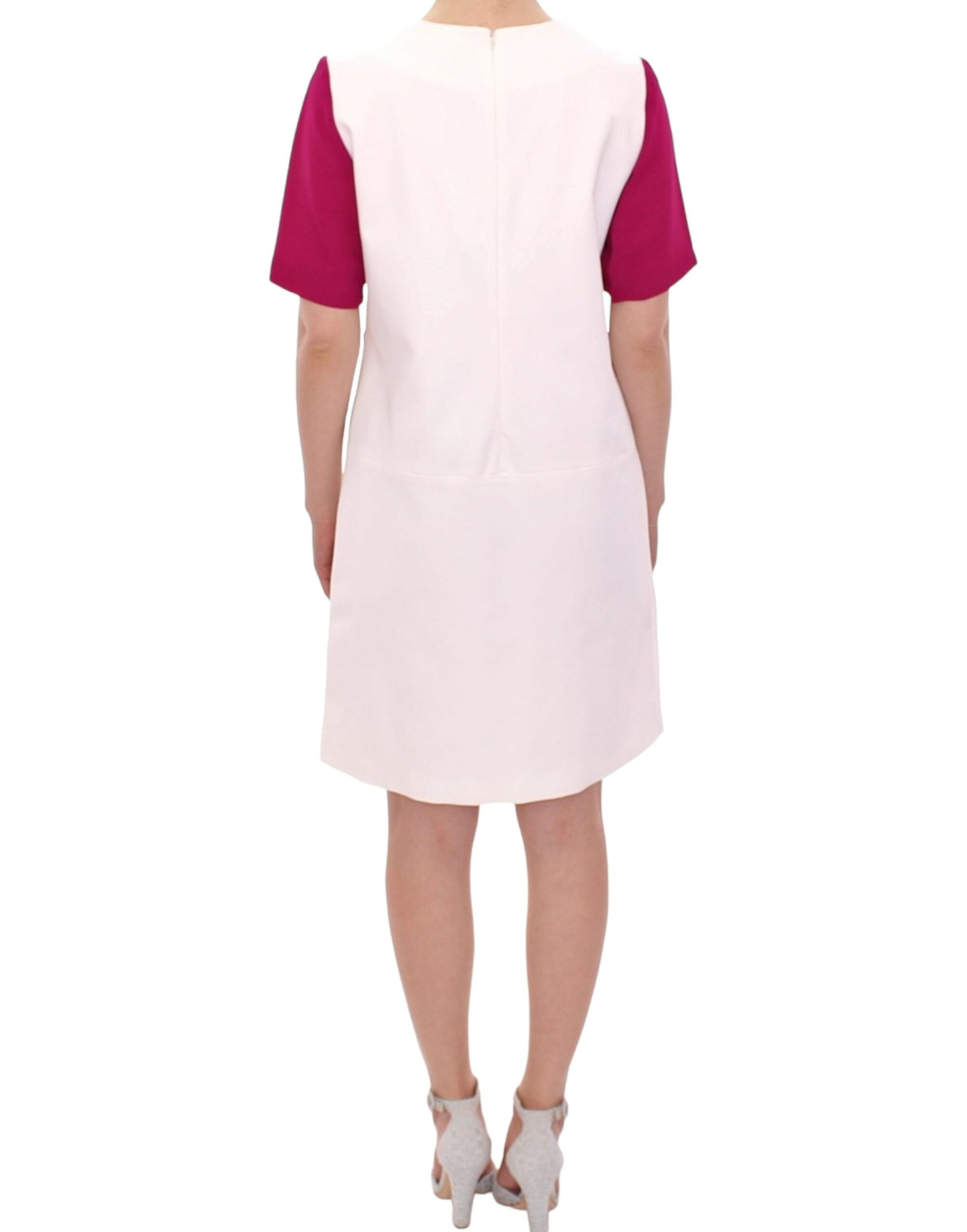 CO|TE White Robot Shift Dress