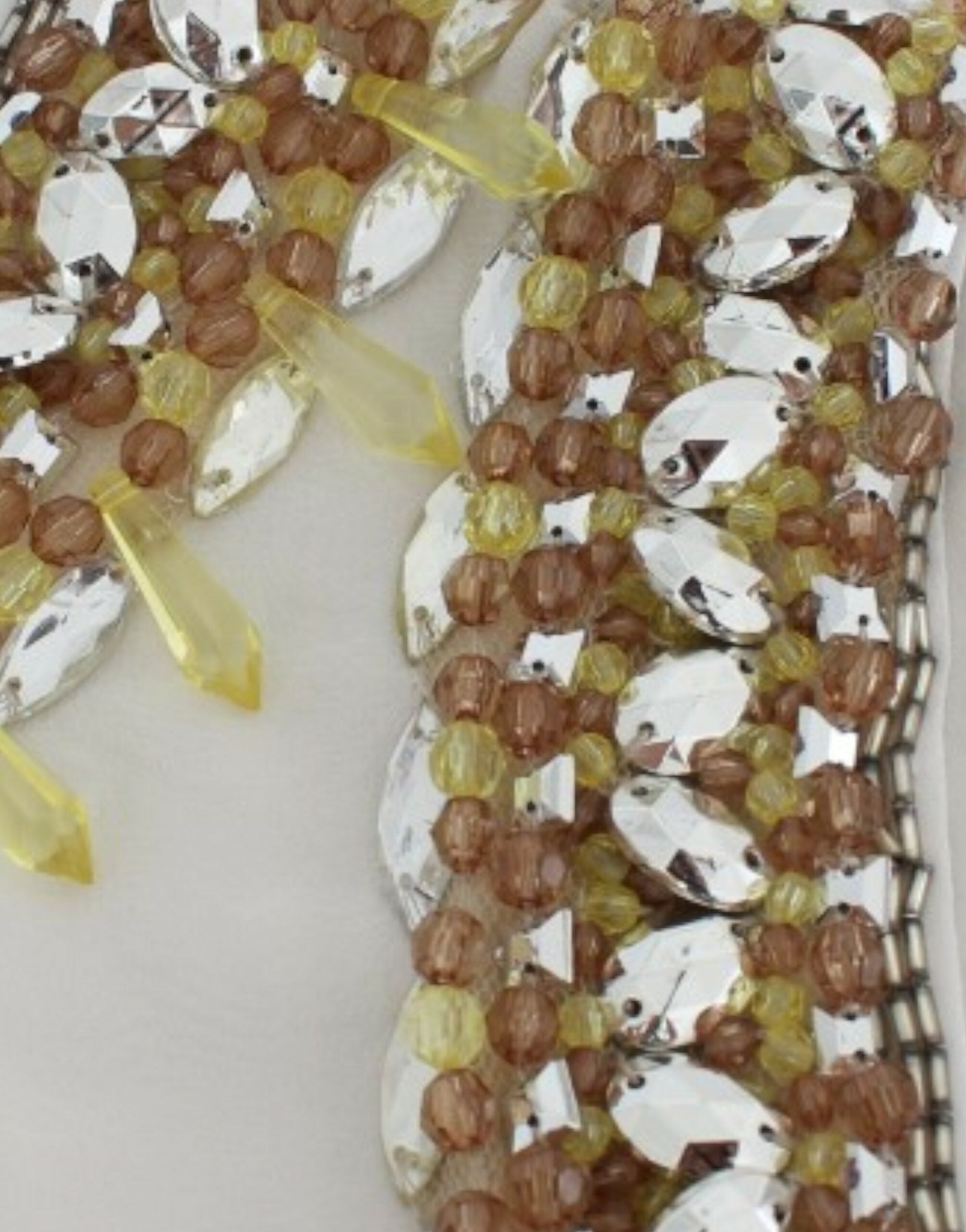 Dolce &amp; Gabbana Beyaz Kristal İşlemeli Atlet