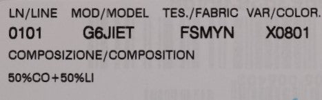 Dolce &amp; Gabbana white and black striped cotton-linen shorts