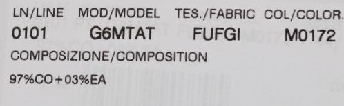 Dolce &amp; Gabbana brown stretch cotton trousers