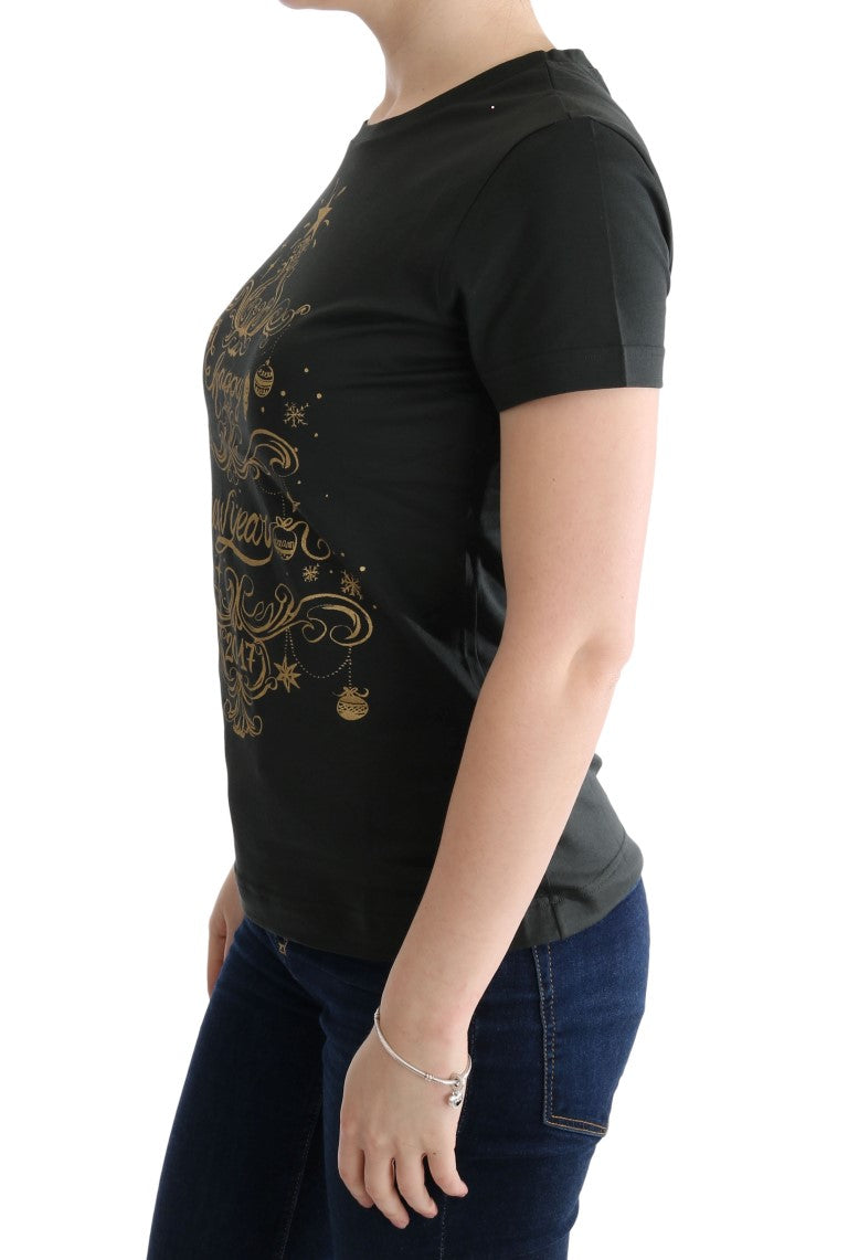 Dolce &amp; Gabbana Green Cotton 2017 Motif T-Shirt