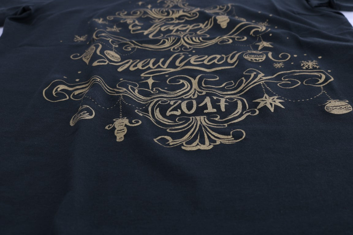 Dolce &amp; Gabbana Green Cotton 2017 Motif T-Shirt