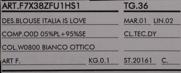 Dolce &amp; Gabbana White Silk T-Shirt ITALIA IS LOVE Blouse