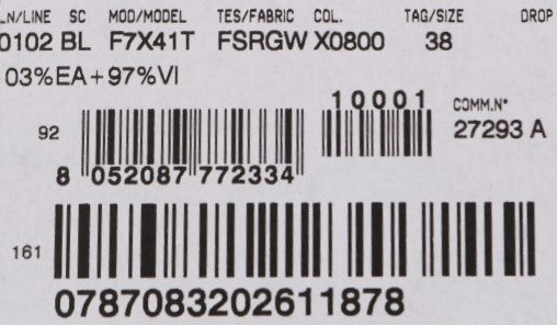 Dolce &amp; Gabbana white and black striped printed blouse top