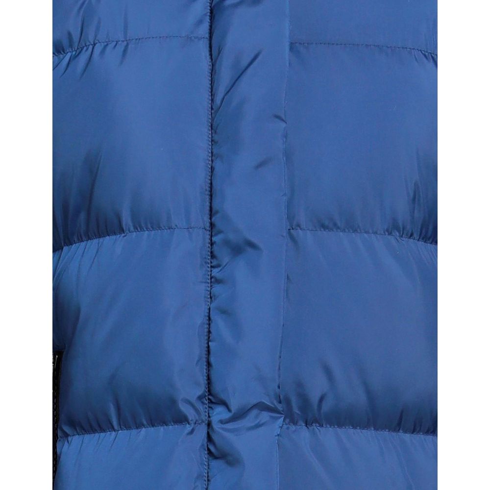 Love Moschino Logo detaylı zarif uzun kuş tüyü ceket