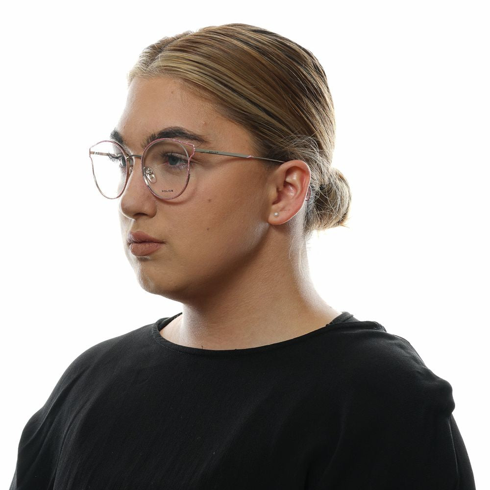 Polis Pembe Kadın Optik Çerçeveleri