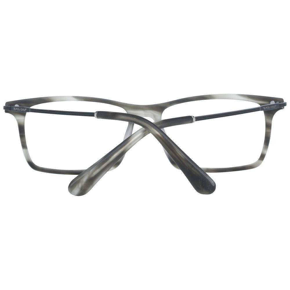 Police Gray Men Optical Glasses Frames
