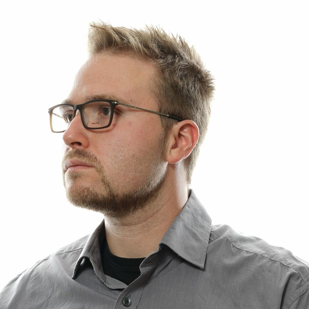 Police Brown Men's Optical Frames