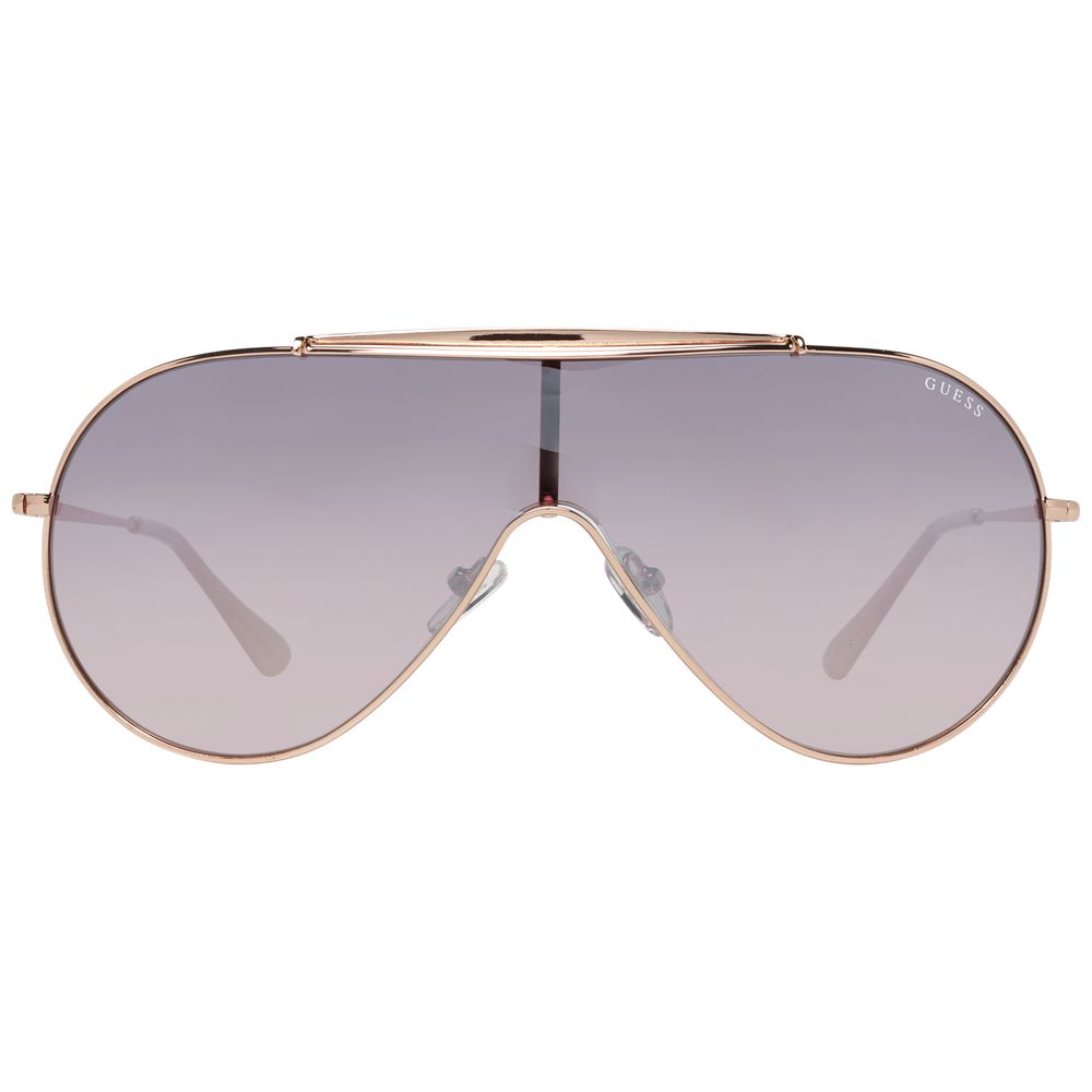 Guess Sonnenbrille aus roségoldfarbenem Metall
