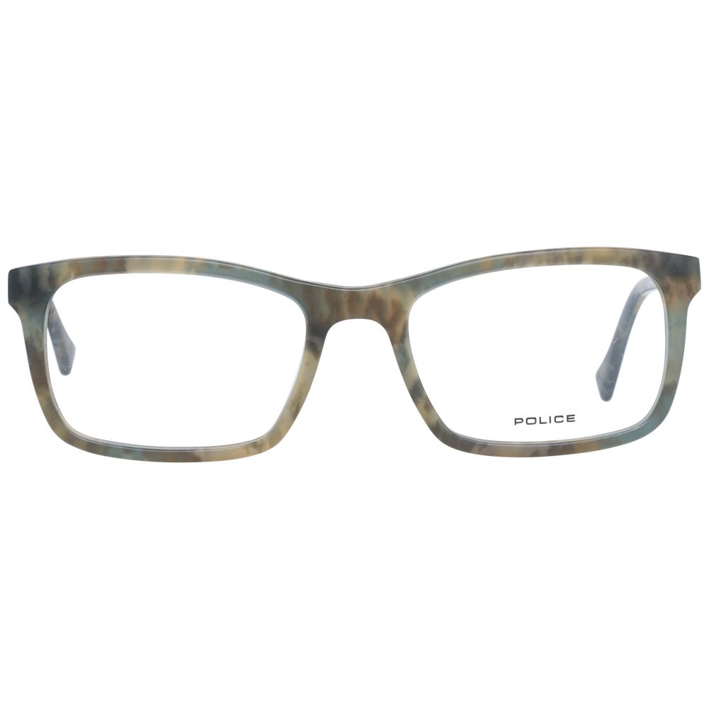 Police Green Men Optical Glasses Frames