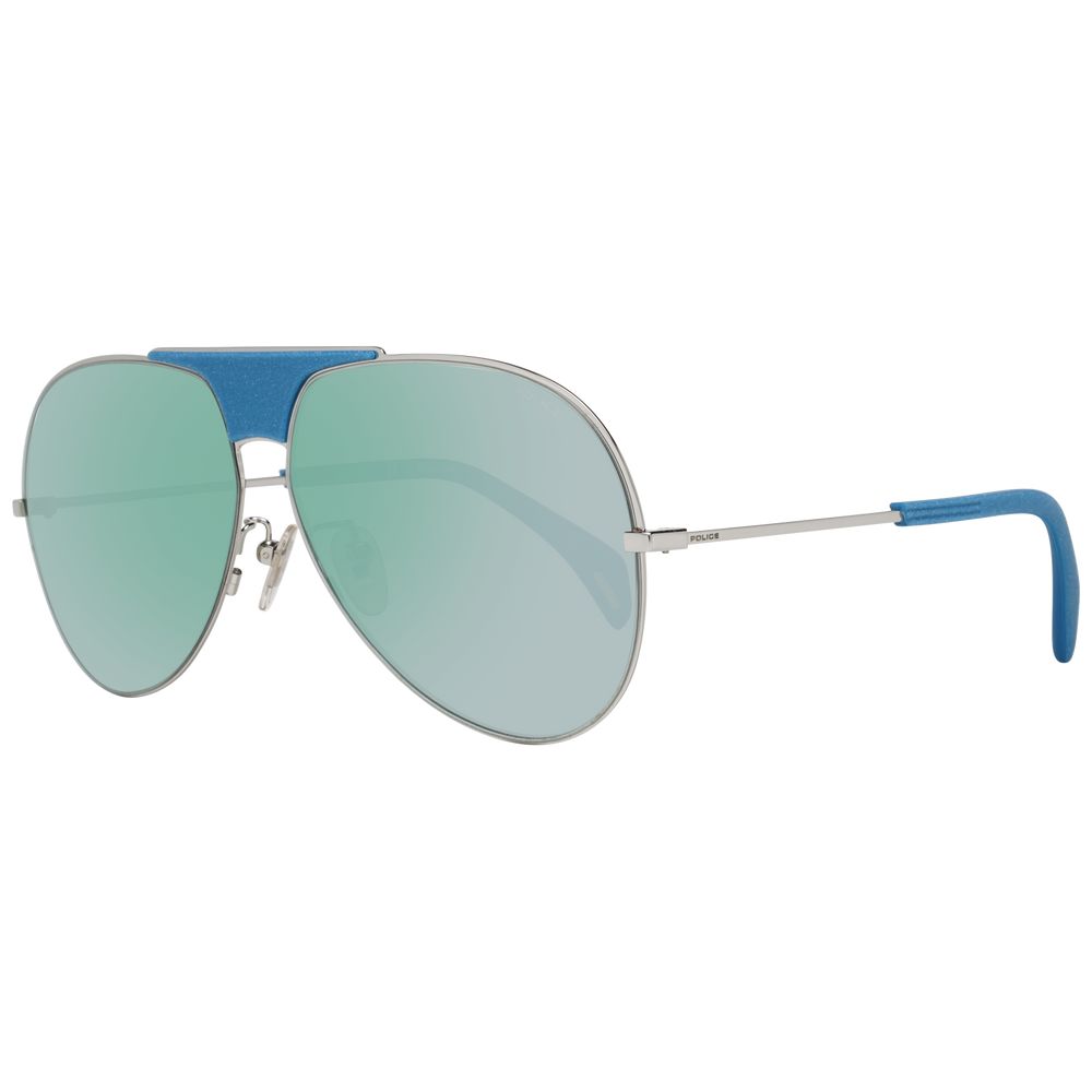 Police Blue Sunglasses made of plastic