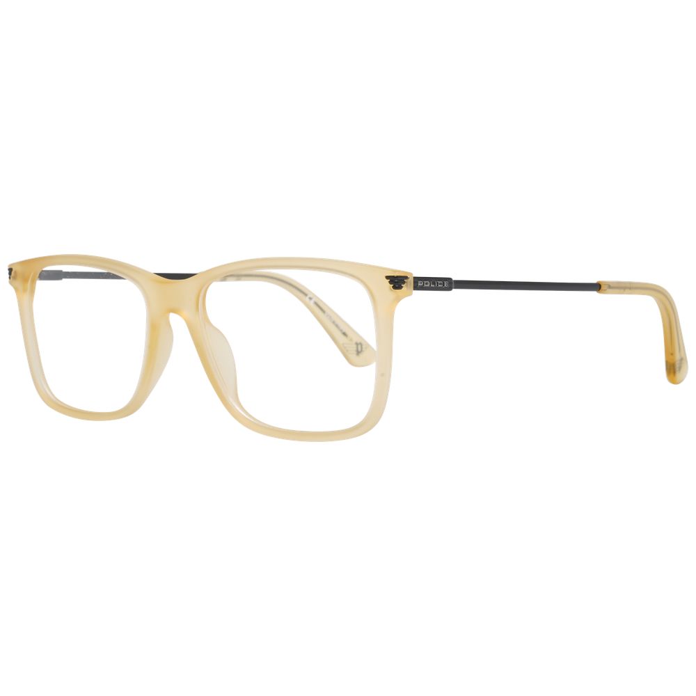 Police Yellow Men Optical Glasses Frames