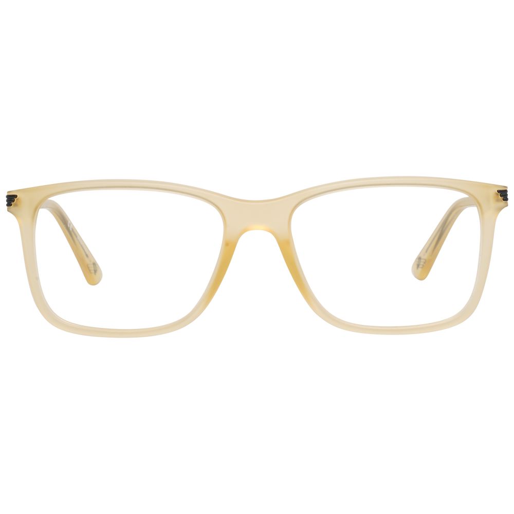 Police Yellow Men Optical Glasses Frames