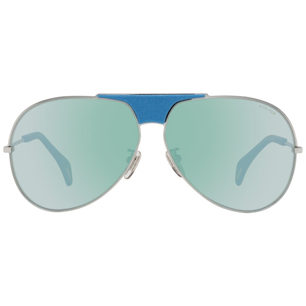 Police Blue Sunglasses made of plastic