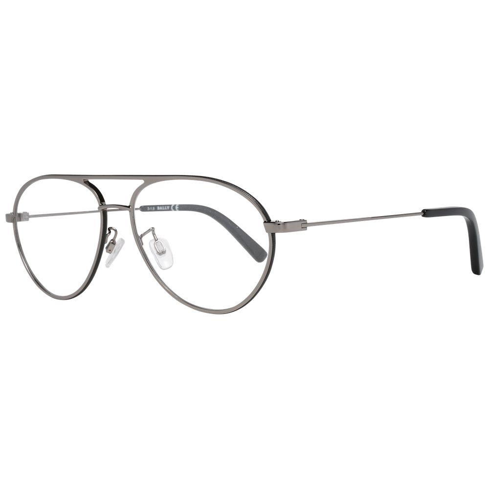 Bally Gray Men Optical Eyeglass Frames