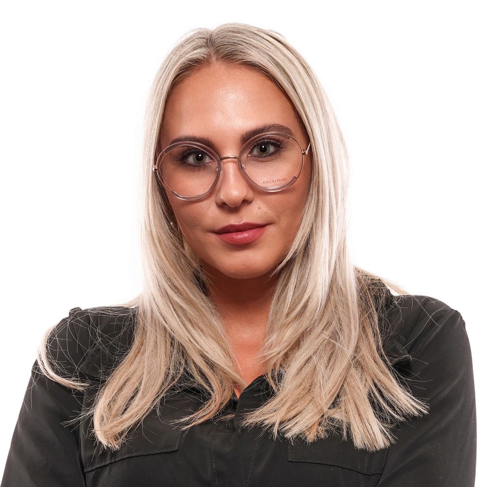 Emilio Pucci Violette Metall- und Kunststoffbrille (Rahmen)