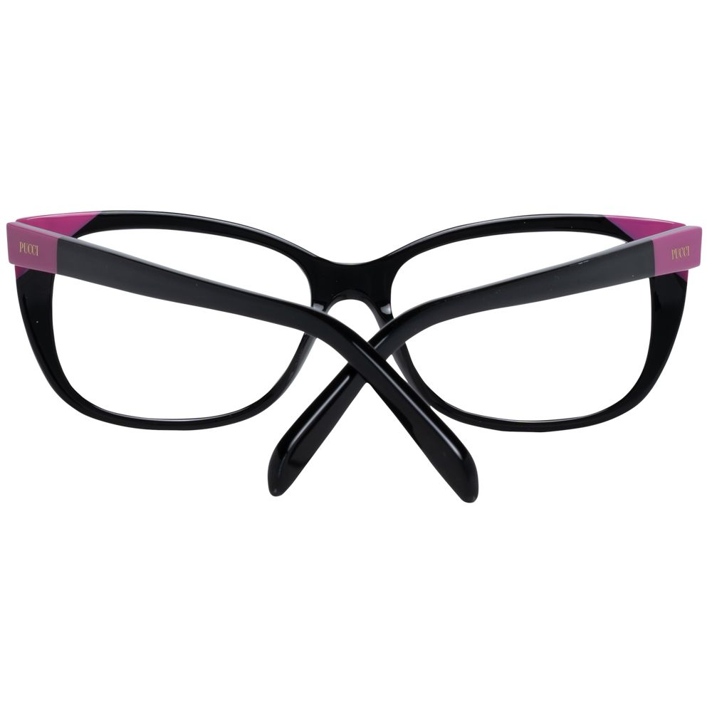 Emilio Pucci Schwarze Kunststoffbrille (Rahmen)
