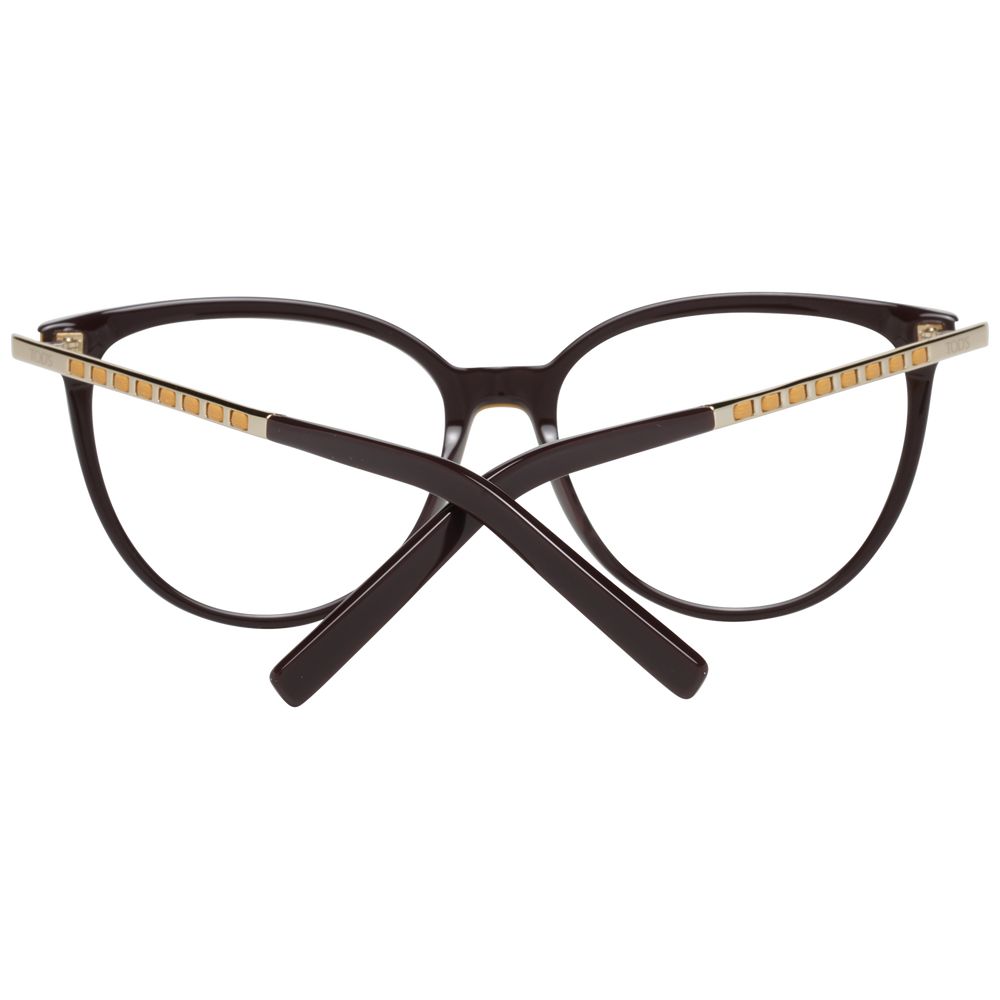 Tod's Brown Metal and Plastic Glasses (Frames)