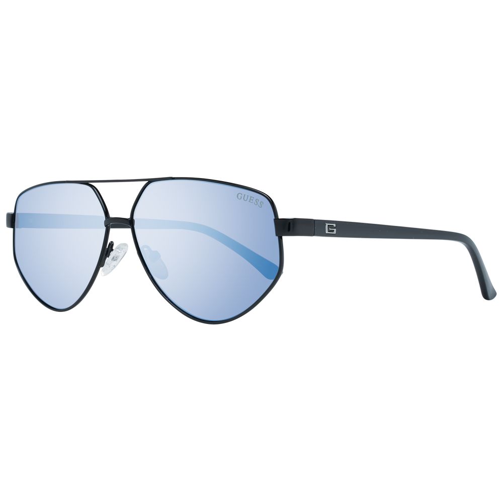 Guess Schwarze Sonnenbrille aus Metall & Kunststoff