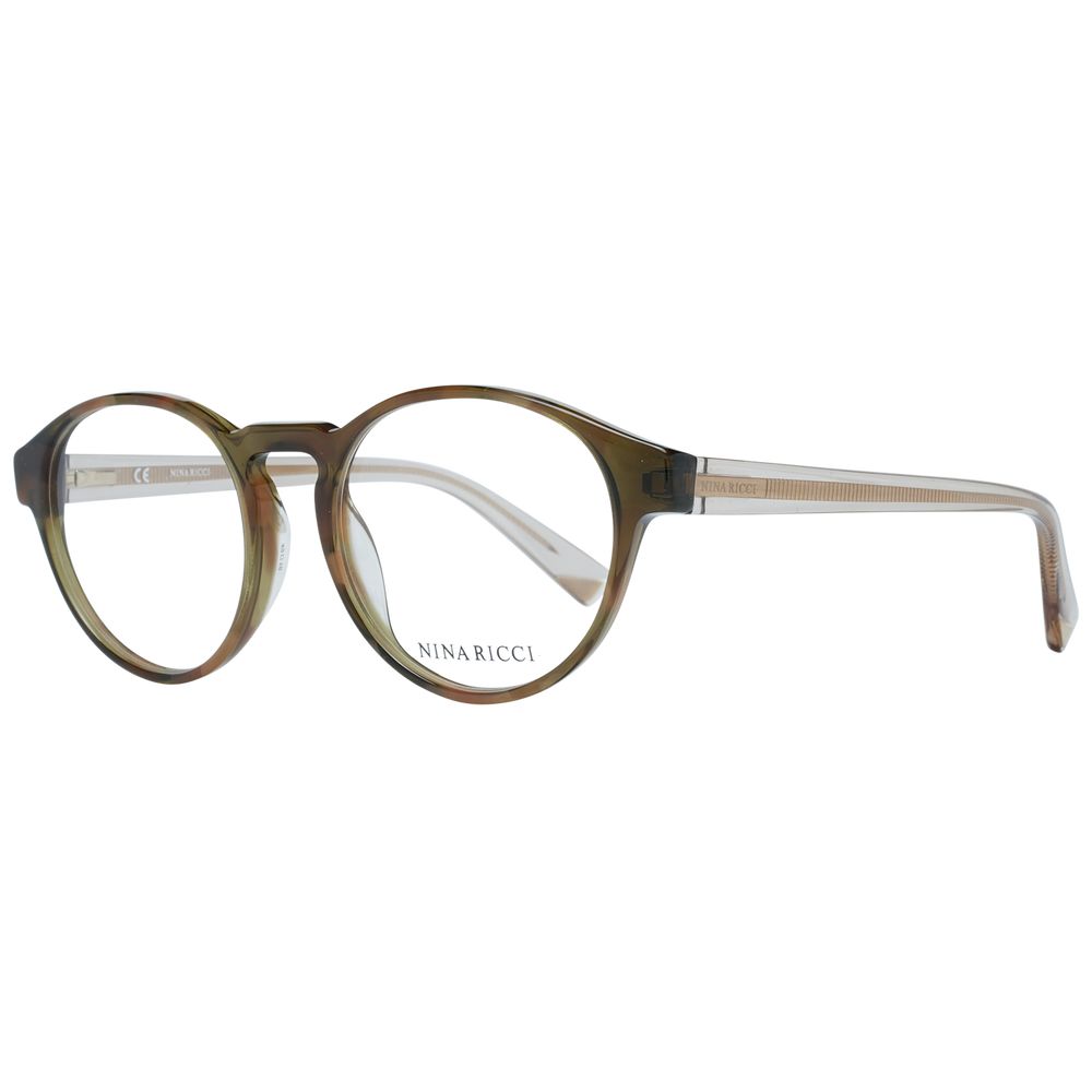 Nina Ricci Green plastic eyeglass frames