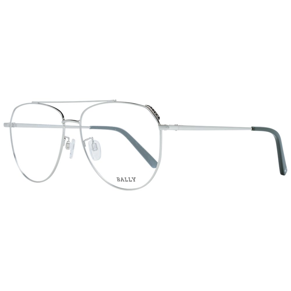 Bally Silberne Metallbrille (Gestelle)