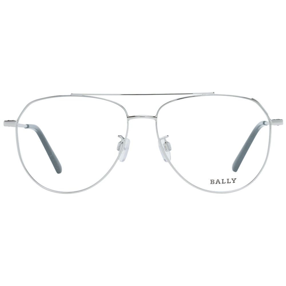 Bally Silberne Metallbrille (Gestelle)